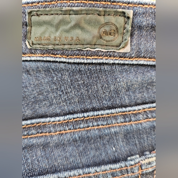 AG Adriano Goldschmied "The Stevie Roll Up Slim Straight" Size 26R - Picture 8 of 12